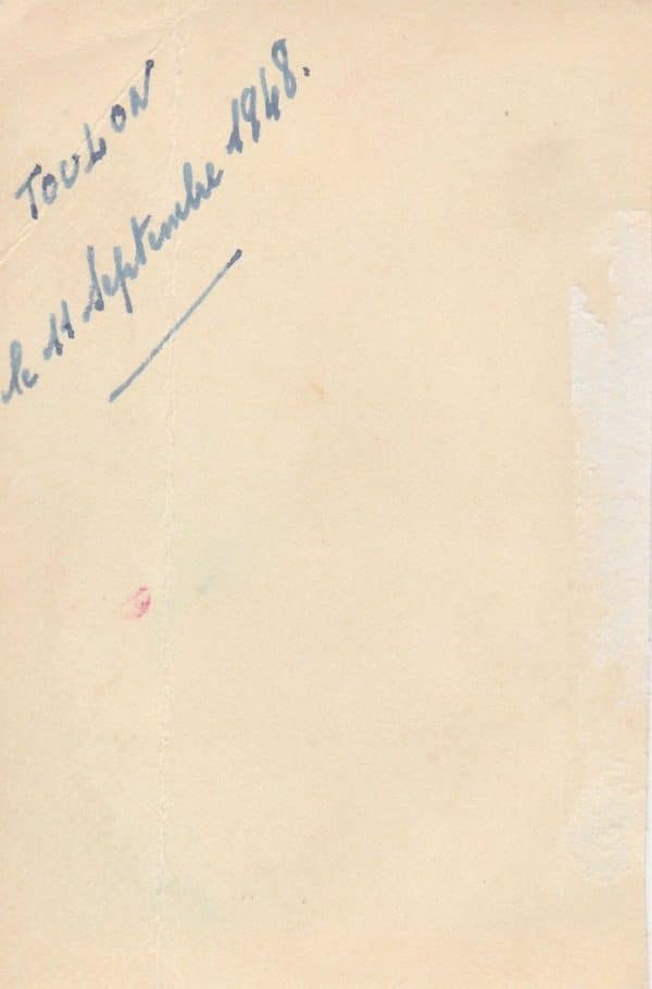 Charles de Gaulle Lettre autographe signée