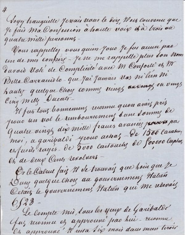 Alexandre Dumas Lettre autographe signée