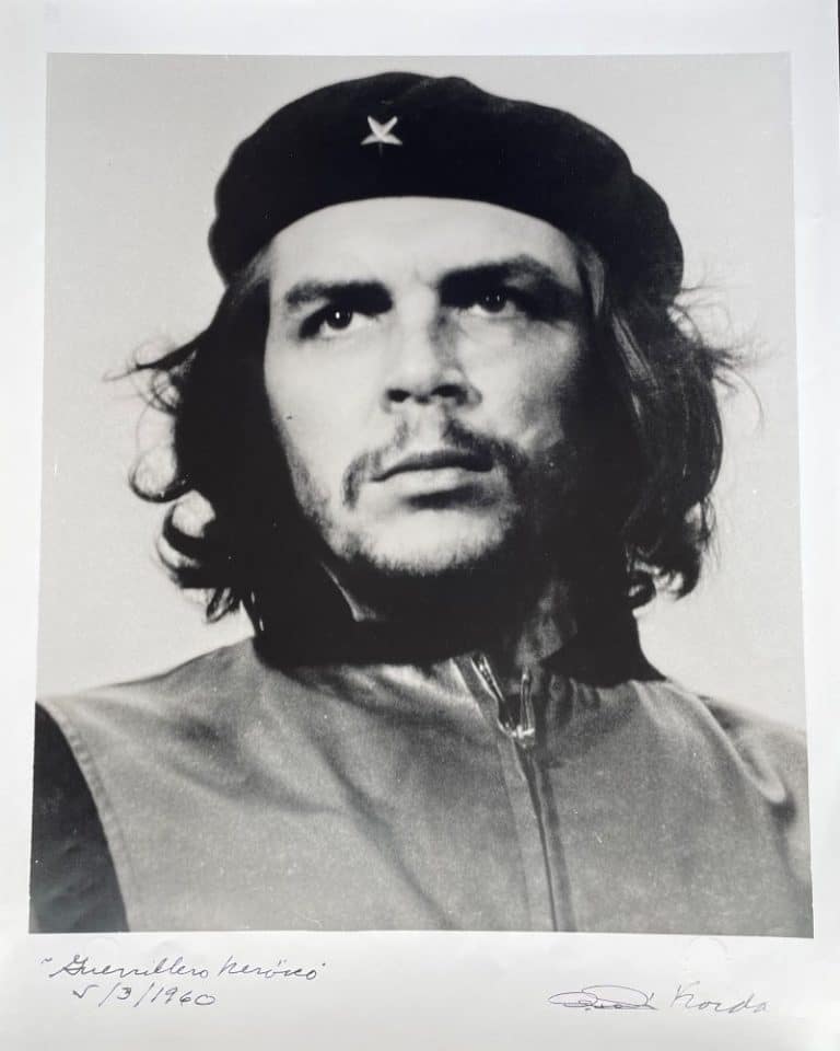 Alberto KORDA Photo Ch Guevara Sign e Titr e Autographes Manuscripta Alberto KORDA Photo Ch Guevara Sign e Titr e Autographes Manuscripta
