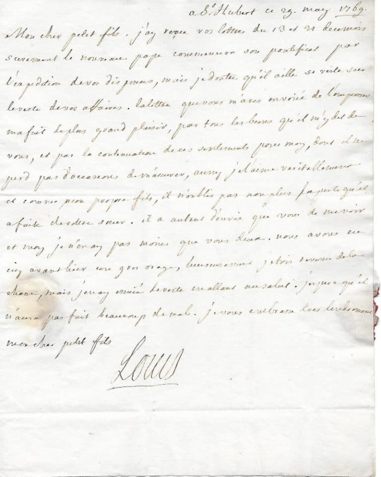 Octobre 1865. Lettre autographe signée. Neveu-Lemaire. Dijon. RR