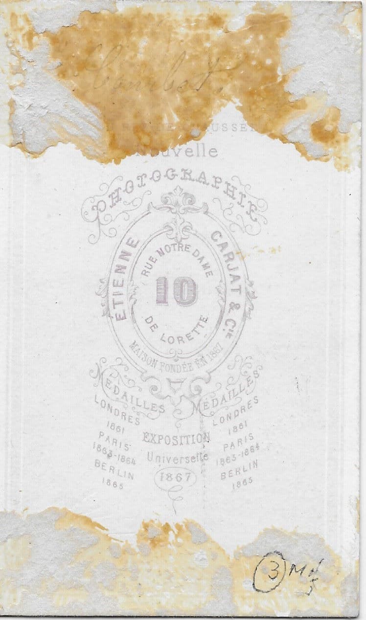 Gustave COURBET - Photo signée – Image 2