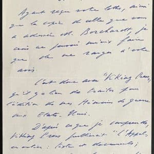 Charles de GAULLE - Lettre autographe signée