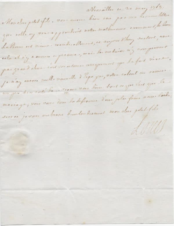 Lettre Autographe Signée Louise Read - 4 Pages, 1903, Sujet Deuil, Manuscrite