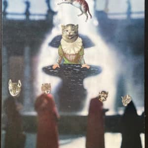 Jacques PREVERT - Collage original