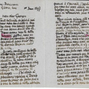 Camille PISSARRO - Lettre autographe signée