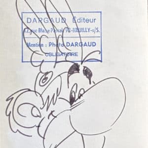 Albert UDERZO - Dessin original Astérix
