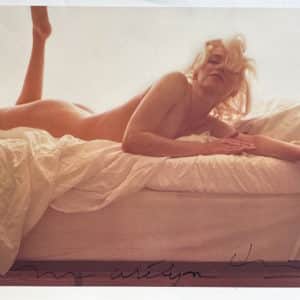 Bert STERN - Photo Marylin Monroe nude on the bed