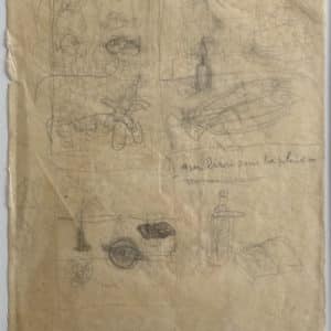 René MAGRITTE - Dessin original